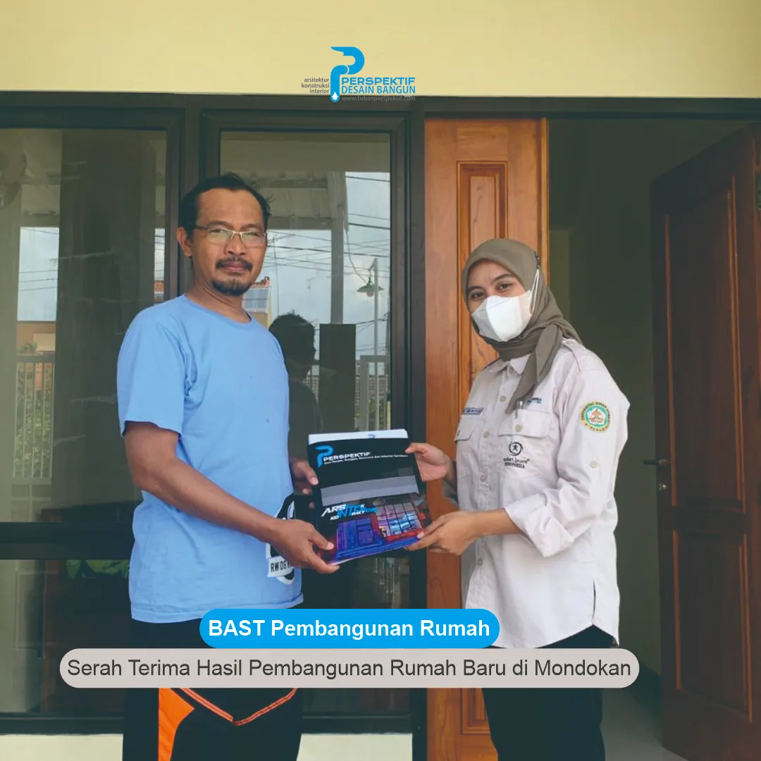 Dokumentasi kontrak dan serah terima klien Perspektif 19