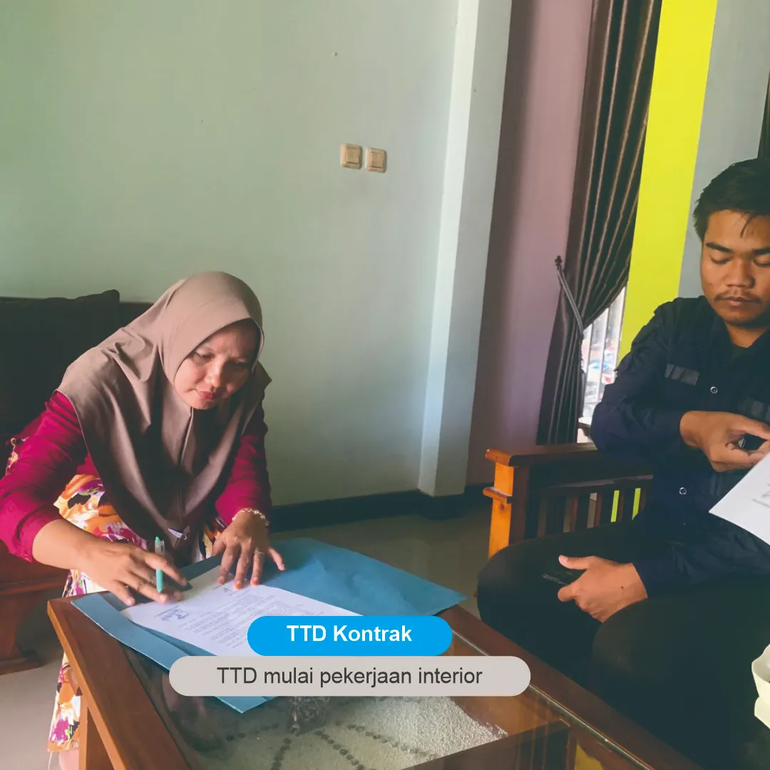 Dokumentasi kontrak dan serah terima klien Perspektif 11