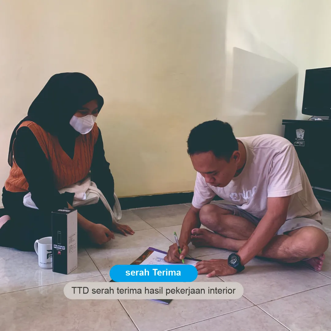 Dokumentasi kontrak dan serah terima klien Perspektif 13