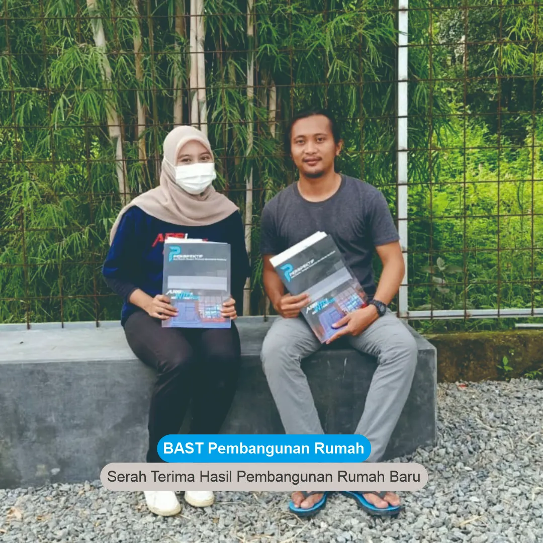 Dokumentasi kontrak dan serah terima klien Perspektif 15