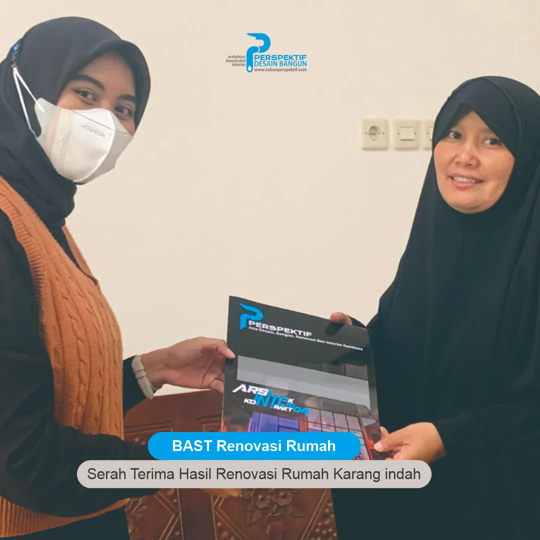 Dokumentasi kontrak dan serah terima klien Perspektif 16