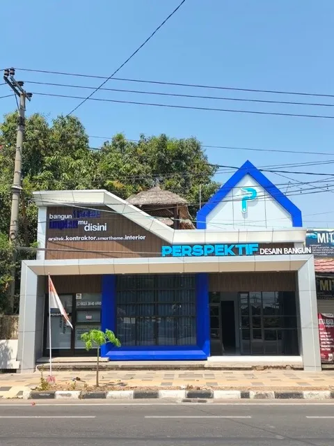 Kantor dan workshop Perspektif Desain Bangun
