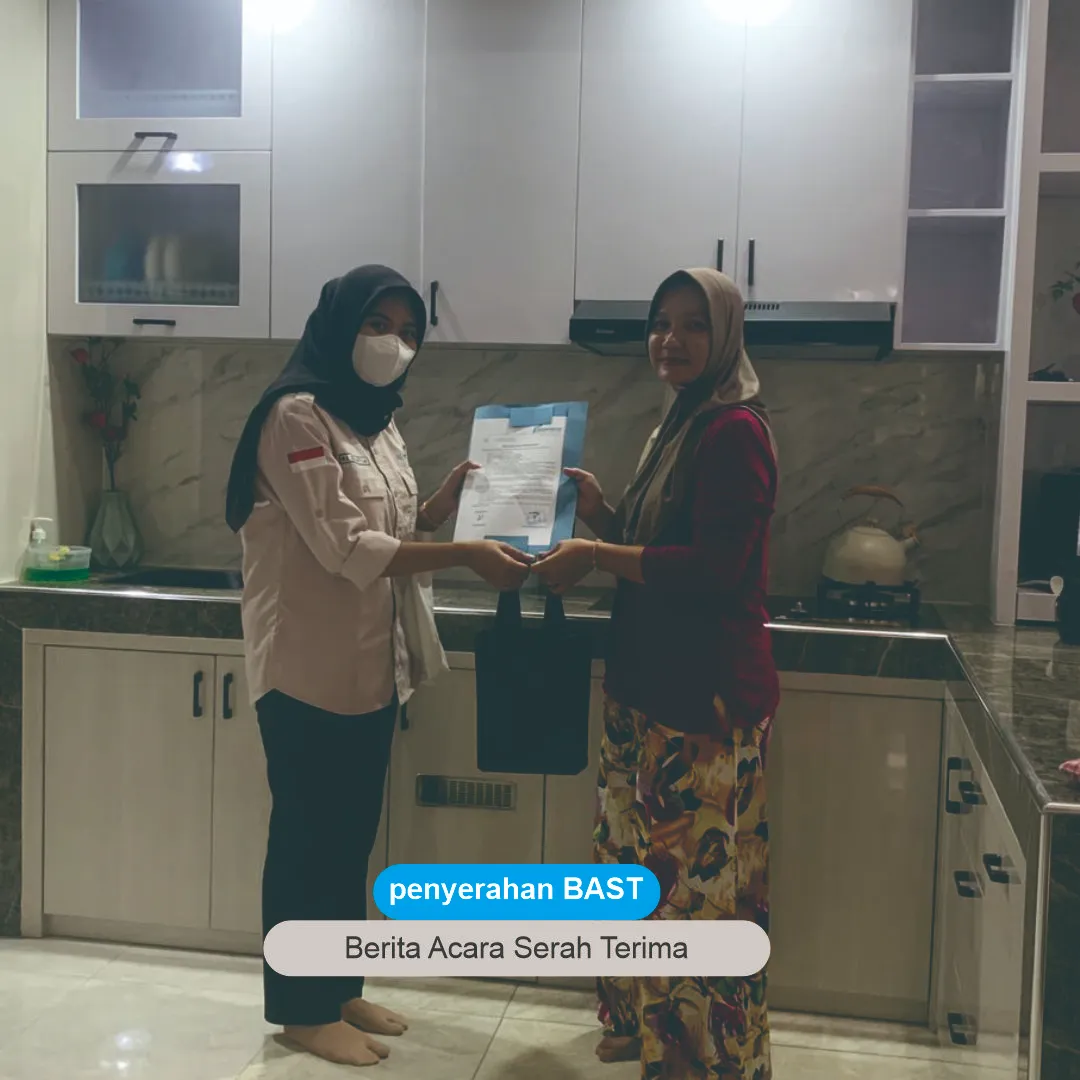 Dokumentasi kontrak dan serah terima klien Perspektif 10